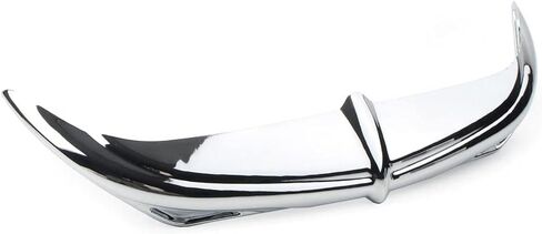 SIKUAI Motorcycle Batwing Fairing Brow Accent Trim Accessaries for Harley Davidson Electra Glide Street Glide 2006-2013, Chrome in Kuwait
