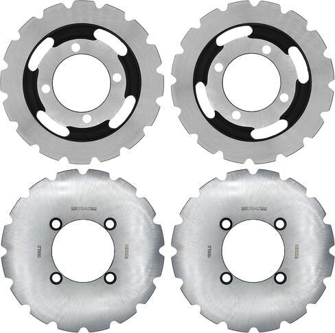 Traild CFMoto ZForce 500/800 2018-2022 Ridge Rider Rotor and Ceramic Brake Pad Kit Full Vehicle Set Front & Rear in Kuwait