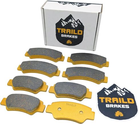 Traild CFMoto ZForce 500/800 2018-2022 Ridge Rider Rotor and Ceramic Brake Pad Kit Full Vehicle Set Front & Rear in Kuwait