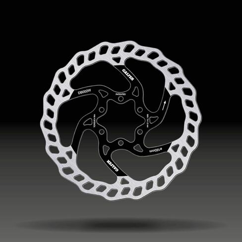 Galfer Wave disc brake rotor, 160mm - DB002W in Kuwait