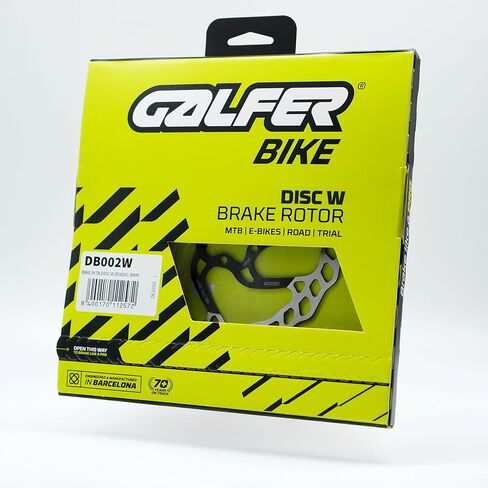 Galfer Wave disc brake rotor, 160mm - DB002W in Kuwait