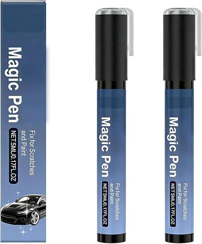 Magic Car Scratch Removal Pen, New Car Magic Scratch Remover Pen, Cars Pens Scratches for Quick Automotive Cars Paint Scratches Repair (2PCS) in Kuwait