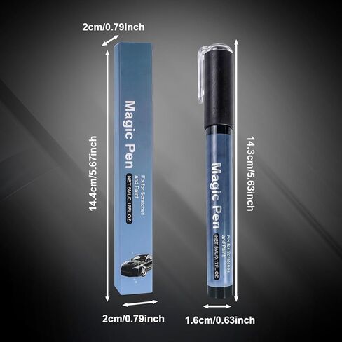 Magic Car Scratch Removal Pen, New Car Magic Scratch Remover Pen, Cars Pens Scratches for Quick Automotive Cars Paint Scratches Repair (2PCS) in Kuwait