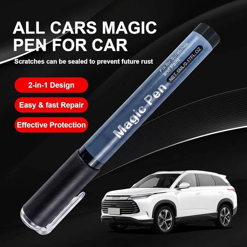 Magic Car Scratch Removal Pen, New Car Magic Scratch Remover Pen, Cars Pens Scratches for Quick Automotive Cars Paint Scratches Repair (2PCS) in Kuwait