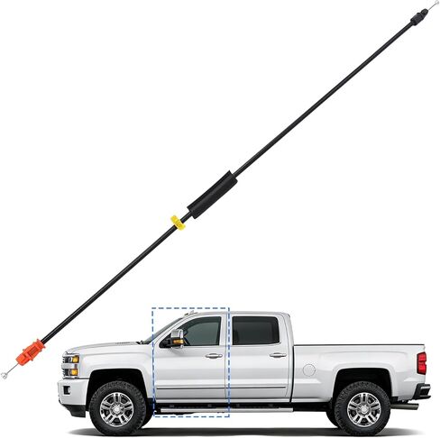 كابل مزلاج الباب 25.8 بوصة، كابل تحرير مزلاج مقبض الباب الداخلي متوافق مع Chevy Silverado Tahoe GMC Yukon Sierra Escalade، استبدال #22862028، 22862029، 22862030، 924-481 in Kuwait