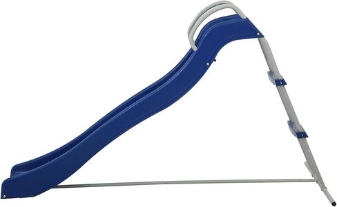 Outdoor Slide for Kids, 6.4FT Water Slide with Climbing Ladder, Attach to Garden Hose for Water Feature - Pool Slide for Indoor, Outdoor, Kids and Toddlers Ages 3-10 in Saudi Arabia