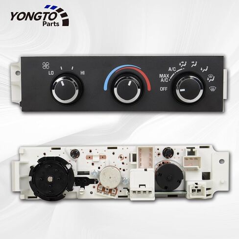 Climate Control Module 599-217 A/C Control Panel Compatible with Chevrolet Express 1500 2500 3500 1996-2020, C4500 C5500 C6500, GMC Savana 1500 Safari Replace OE 15073274 84288985 in Kuwait
