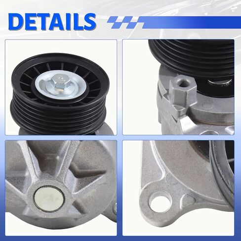 38452 Belt Tensioner for Ford Escape Focus Fusion, Replacement for Mazda, Mercury, Replaces# 89372 6E5Z6A228B in Kuwait