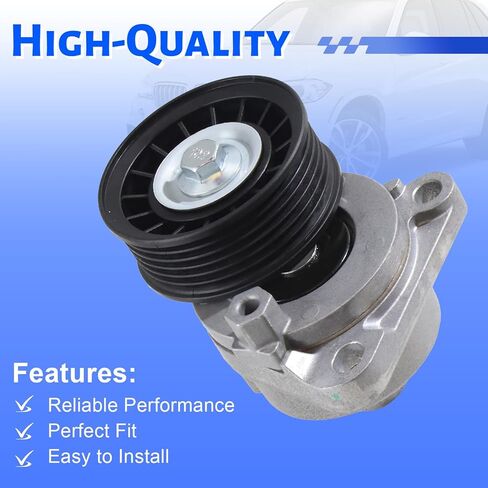 38452 Belt Tensioner for Ford Escape Focus Fusion, Replacement for Mazda, Mercury, Replaces# 89372 6E5Z6A228B in Kuwait