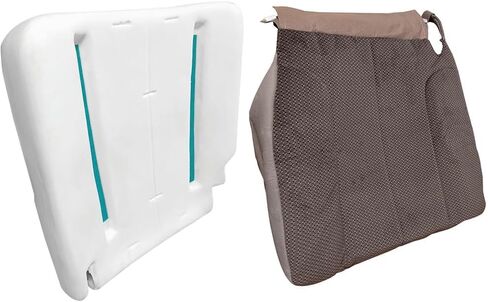 Driver Bottom & Foam Cushion Tan Cloth Seat Cover Fits for 2003-2005 Dodge Ram 1500 2500 3500 SLT - Driver Bottom Cloth Seat Cover Tan Foam Padding in Kuwait