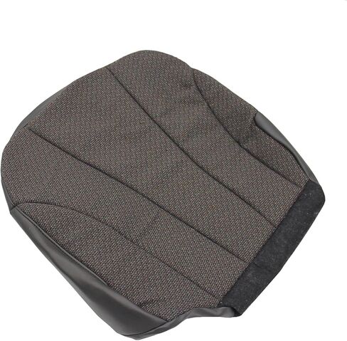 Replacement Driver Side Bottom Cloth Seat Cover and Foam Cushion Pad Fit for Chevy Silverado GMC Sierra 1500 2500 3500 1999-2002 Gray in Saudi Arabia