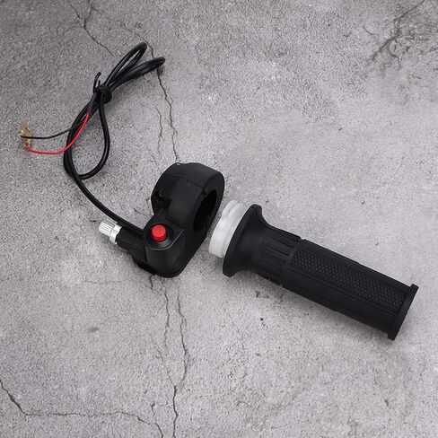 Frp Db002 Bike MiniMoto Dirt Bike Throttle Grips with Stop Switch | High Sensitivity Control for | Durable Rubber & Plastic | Right Side Handlebar Replacement in Kuwait