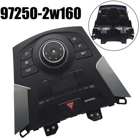 جزء استبدال لوحة التحكم في تكييف الهواء لشركة Hyundai Santa Fe 2013 2017 OEM 97250 2W160 مصنوع من مادة ABS المضادة in Kuwait
