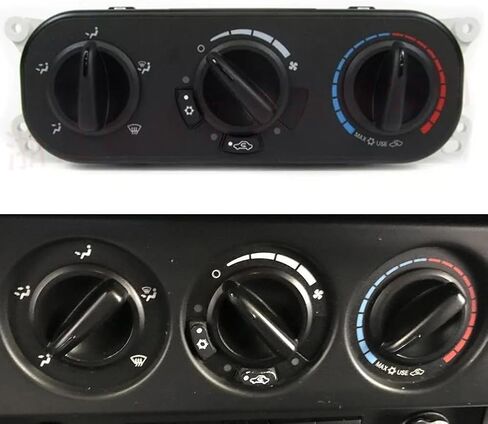 Ac Heater Manual Climate Control Temperature Switch Panel for Jeep for Wrangler Models with Part Number 55111841Ae in Kuwait