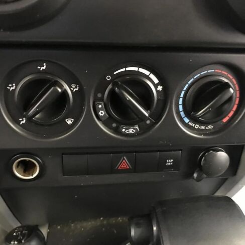 Ac Heater Manual Climate Control Temperature Switch Panel for Jeep for Wrangler Models with Part Number 55111841Ae in Kuwait