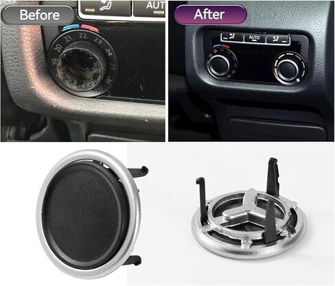 for Vw for Sharan 7N1 7N2 2012-2019 Car Rear Air Conditioning Control Panel Knob Cover 7N0907049C in Kuwait