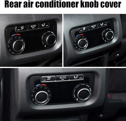 Car Rear Car Air Conditioning Control Panel Knob Cover Switch for Vw for Sharan 7N1 7N2 2012-2019 in Kuwait