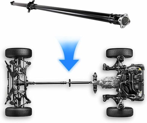 Rear Drive Shaft Propeller Driveshaft Assembly Compatible with Honda CRV CR-V 2002-2006 AWD 4WD L4 2.4L, Replace 40100S9AE01 40100SCAA01 40100S9AJ01 936-001 in Saudi Arabia