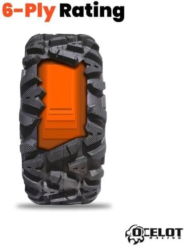 Ocelot Knight 26 x 11-14 ATV/UTV All-Terrain Tire - Exceptional Traction and Control | Puncture & Abrasion Resistant | Optimal Grip for Enhanced Maneuverability Off-Roading in Kuwait