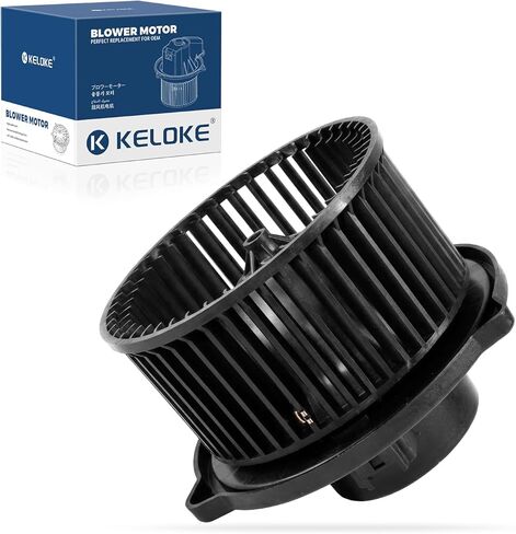 KELOKE Front HVAC Heater Blower Motor Fan Compatible with Ford Mustang 2010 2011 2012 2013 2014, with Fan Cage, Replace# 700273 SK700273 AR3Z19805B PM9396 BM9396C in Kuwait