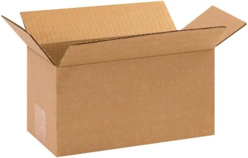 Secure Seal 10x5x5" Corrugated Cardboard Packing Shipping Mailing Moving Carton Boxes - 100 Pack in Kuwait