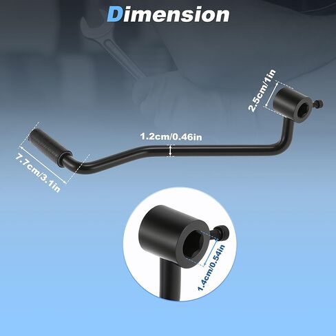 ATV Gear Shift Lever, Steel Gear Shift Conversion for Honda Rancher Foreman 350 450 500 ES, Foot Shifter Conversion in Kuwait