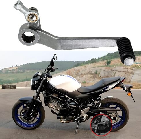 Riloer Gear Shifter Shift Lever CNC Aluminum, Compatible with Suzuki SV650 1999-2003, Compatible with Suzuki SV1000 2003-2007, Motorcycle Gear Shifter Peg Shift Lever in Kuwait