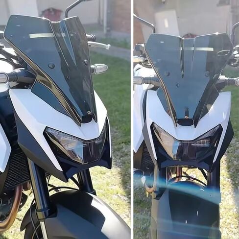 الزجاج الأمامي للدراجة النارية مناسب لهوندا CB750 Hornet CB 750 Hornet 2025 2026 أمامي للتجول في الزجاج الأمامي حاجب هدية عاكس الرياح واقي شاشة واقي الرياح (أسود) in Kuwait