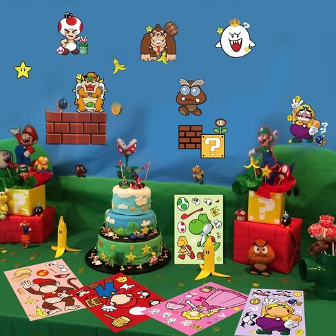 36 Pieces Make-a-Face Stickers Pack, Mixed & Matched with 12 Designed Characters (3 of Each) Stickers, Make Your Own Stickers for Kids Teens Party Decoration, Reward, Decor, Gift Idea 684 in Saudi Arabia