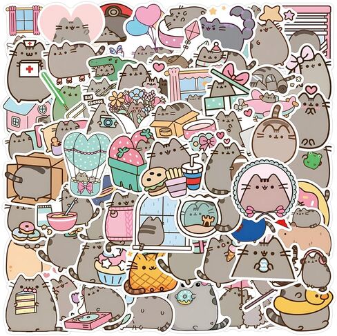 100PCS Pokemon Stickers for Kids, Waterproof Durable Cute Cartoon Pokemon Vinyl Decals for Laptops Phones Skateboards Luggage - Assorted Funny Stickers for Teens Gifts Party Favors in Kuwait