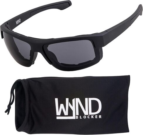 Nova Polarized Motorcycle Riding Glasses – Wind Resistant Foam Padded Eyewear Dry Eye Protection (Model 337) in Saudi Arabia