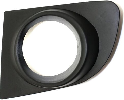 DAT AUTO PARTS زوج إطار غطاء الضباب الجانبي للسائق والراكب يناسب قاعدة نيسان سنترا سيدان 2007-2012، S، SL، باستثناء SE-R، بلاستيك أسود، يستبدل NI1038110، NI1039110، 62256ET80A، 62257ET80A in Kuwait