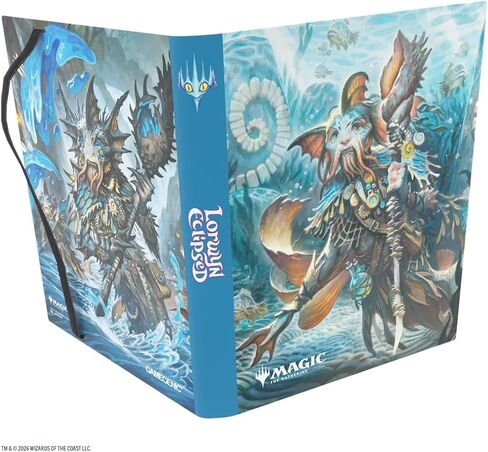 Gamegenic Magic: The Gathering Lorwyn Eclipsed Casual Album 18-Pocket - Sygg, Wanderwine Wisdom/Sygg, Wanderbrine Shield Design, Holds 360 Double-Sleeved Cards, Side-Loading Pages in Kuwait