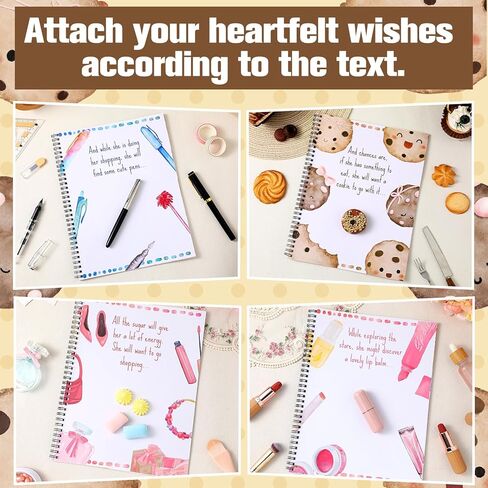 MotiMind 4 Pcs Teacher Appreciation Gifts Cookie Book A4 Large Appreciation Gift Book for Best Teacher Ever Thoughtful Creative Thank You Gift School Classroom in Kuwait
