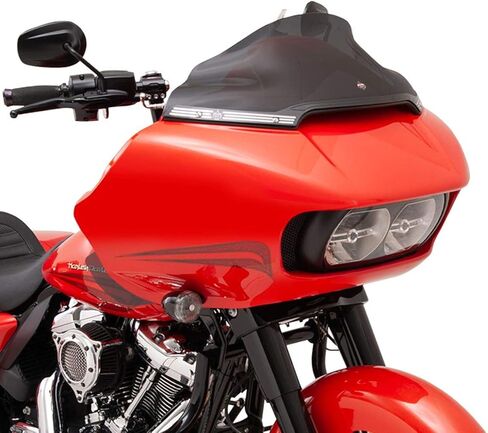 KLOCK WERKS 9" Sport Flare Windshield - Dark Smoke - 2015 Harley Road Glide in Kuwait