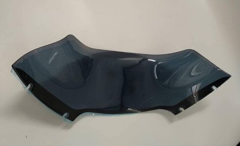 KLOCK WERKS 9" Sport Flare Windshield - Dark Smoke - 2015 Harley Road Glide in Kuwait
