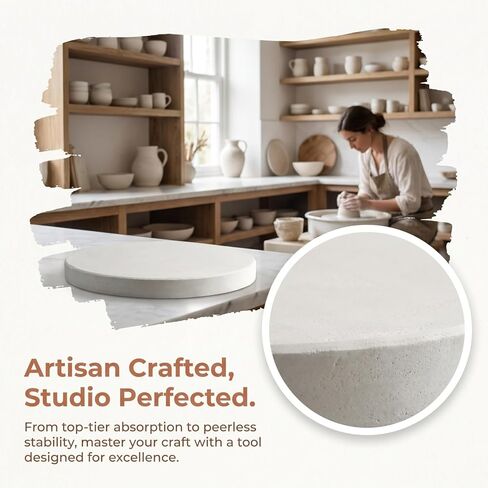 STOBOK Plaster Bat for Pottery Drying Board Durable Support for Sculpting for Pottery Classes and Workshops Versatile Tool for Artists in Kuwait