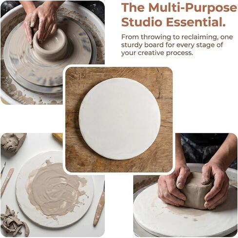 STOBOK Plaster Bat for Pottery Drying Board Durable Support for Sculpting for Pottery Classes and Workshops Versatile Tool for Artists in Kuwait