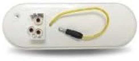 DUAL REVOLUTION RED STOP, TURN & TAIL TO AMBER STROBE LED OVAL LIGHT in Saudi Arabia