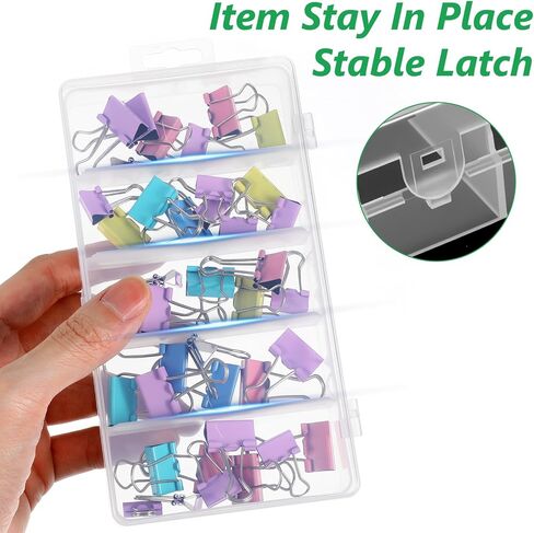 10 Pack 5 Grid Tackle Box Organizer, 6.8" x 3.7" x 1.1" Plastic Organizer Box with Dividers, Plastic Compartment Storage Boxes for Jewelry, DIY Crafts, Bait, Small Part, Beads in Kuwait