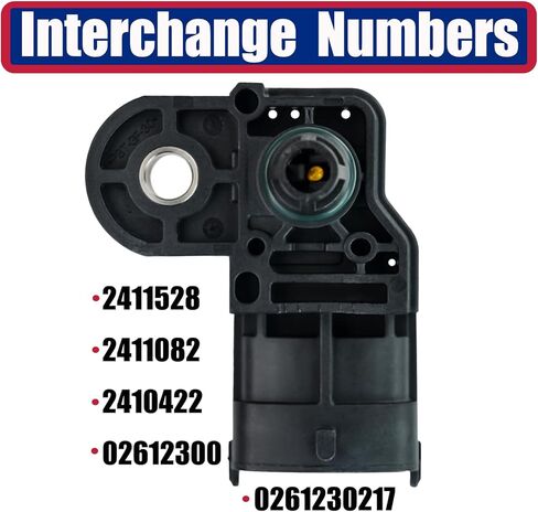 2411528 Intake Air Pressure and Temperature (T-MAP/IAT) Sensor Compatible with Polaris Series 700 800 900 2004-2016, ACE 570 900, Snowmobile 2006-2018, 600 FS/FST RMK Switchback Rush in Saudi Arabia