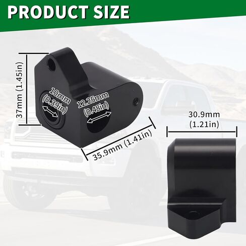 MAP Sensor Relocation Spacer for 2007.5-2018 Dodge Ram 2500/3500 6.7L Diesel in Kuwait