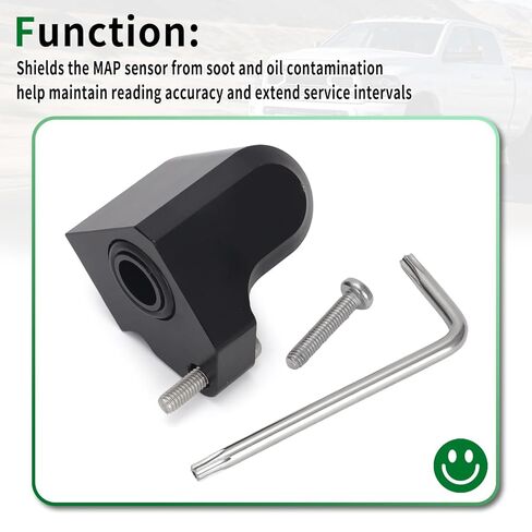 MAP Sensor Relocation Spacer for 2007.5-2018 Dodge Ram 2500/3500 6.7L Diesel in Kuwait