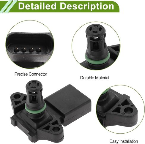 Manifold Absolute Pressure MAP Sensor for Dodge for Ram 2500 3500 2003-2007 No.4984570 1 Pc in Kuwait