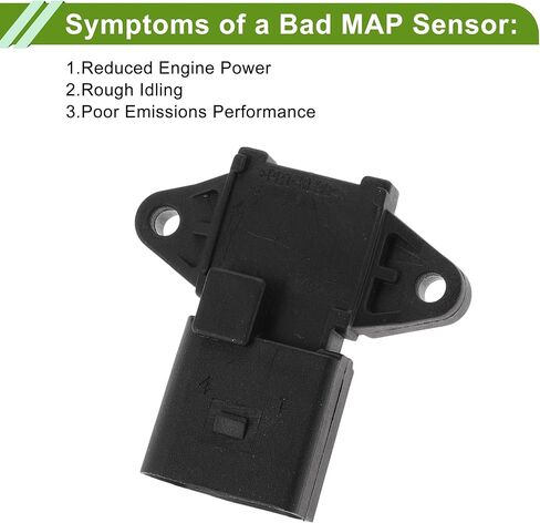 Manifold Absolute Pressure MAP Sensor for Dodge for Ram 2500 3500 2003-2007 No.4984570 1 Pc in Kuwait