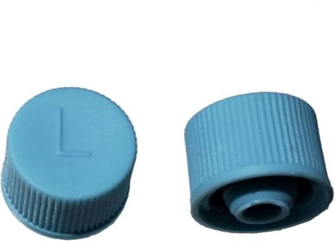 # BAS03039 (10 Count) M9x1.0 Thread Blue Low Side A/C Service Cap Charge Port Valve for Air Conditioning Systems Aftermarket Replacement For MT0311, 69500 in Saudi Arabia