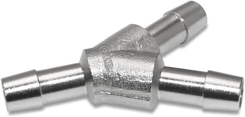 QFS 5/16 in (8mm) Metal Barbed Y-Fitting Fuel Line Splitter - E85 Compatible in Kuwait