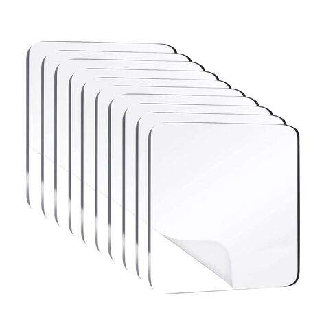 50Pcs Strong Double Sided Sticky Pads 2.4Inch Heavy Duty Adhesive Pads for Mounting Waterproof, Wall Mounting Tape for Home, Craft DIY 2 Sided Precut Nano Gel Wall Mount Glue in Saudi Arabia