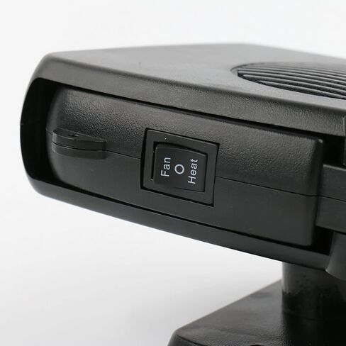 Car Heating Fan Portable Universal Plug and Play 12V Windshield Defroster for Most Vehicles in Kuwait