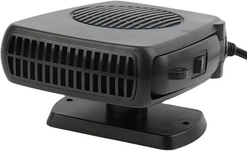 Car Heating Fan Portable Universal Plug and Play 12V Windshield Defroster for Most Vehicles in Kuwait